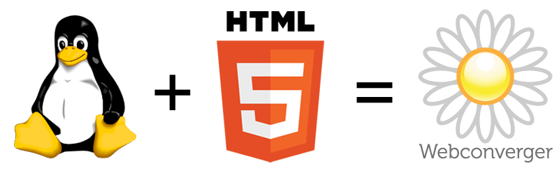 Linux + HTML5 = Webconverger