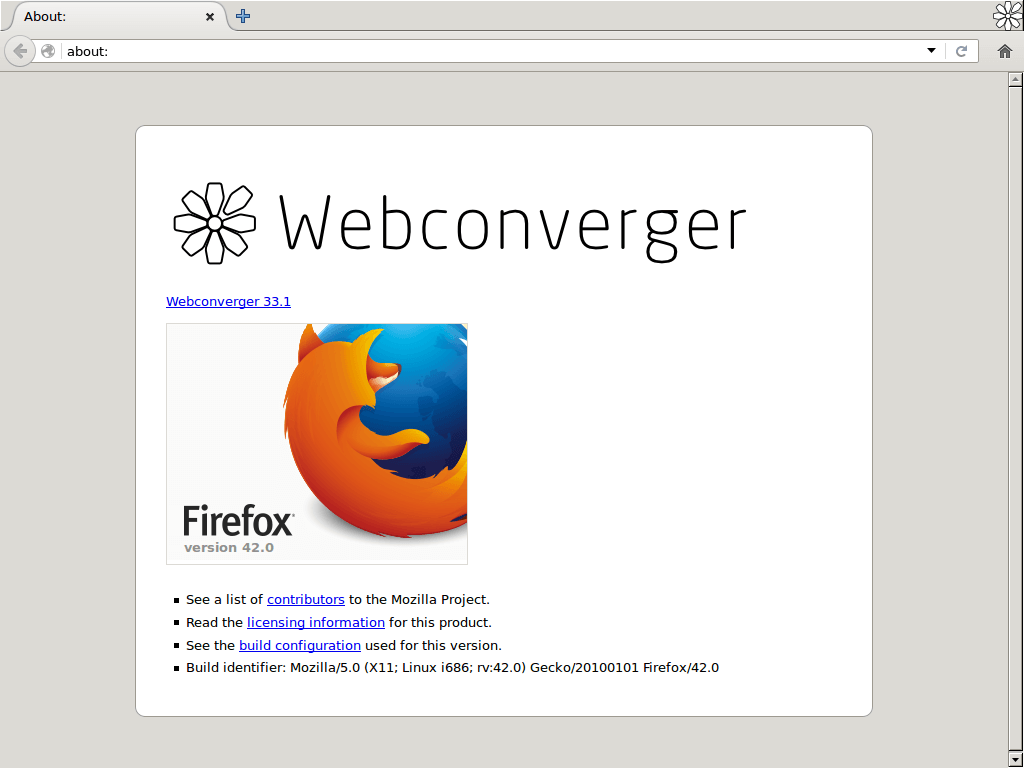 Webconverger 33 release